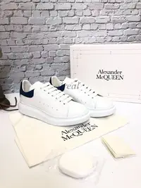 在飛比找Yahoo!奇摩拍賣優惠-［4real］Alexander McQueen 厚底小白鞋