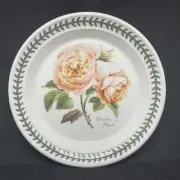Portmeirion Botanic Roses Salad Plate Tamora Peach 8 inch NEW