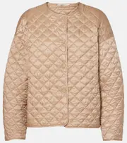 [Max Mara] Max Mara The Cube Luci quilted padded jacket UK 16 beige