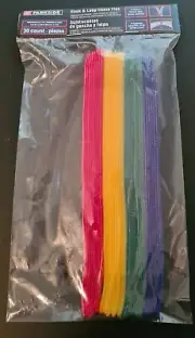Parkside Hook & Loop Cable Ties Pack Of 30 Ties, Multi color