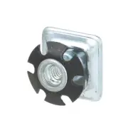 Mavrik 263792 1 in OD Square Tubing Threaded Insert 1/420 thread