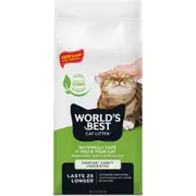 World's Best Clumping Cat Litter Multiple Cat Unscented 3.63Kg