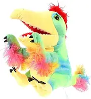 DIY Dinosaur Hand Puppet for Realistic Cartoon Finger Educational Storytime Plaything Interactive Role Play for Boy Girl Decorative Puppet