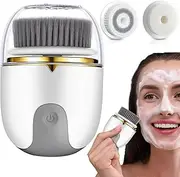 Facial Cleansing Brush | Waterproof Face Scrubber | Usb Charging Face Brush | Deep Cleaning Facial Scrubber | Spin Scrub Face Brush Versatile And Travel Friendly Abs For Men And Women, Travel, Home