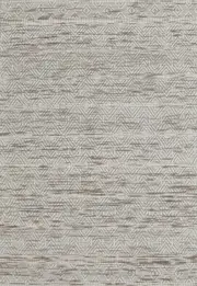 Pani Chevron Beige Wool Rug