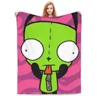 Invader Zim Gir Blanket Velvet Textile Decor Multifunction Super Warm 60x50