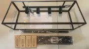 Billiard 4 Bulb Pool Table Light Hangs Over The Table Fixture Bulbs Included