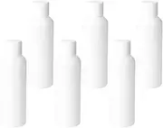 FRCOLOR Travel Shampoo 6Pcs 200ml Refillable Empty Bottle Dispenser Water Liquid Container for Home Travel Clear Container