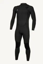 O'NEILL Men's 4/3 NINJA CZ Wetsuit - BLK/BLK - Large Short - NWT