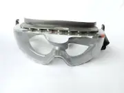 Gray Framed Safety Goggles, SMK FRAME CLR AF LENS NEOPRENS STRAP