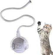 Cat Ball - Automatic Rolling Cat Stimulation Toys | Electric Quiet Smart Ball with Tail Rope for Indoor Outdoor Exercise Boredom Relief Hunting Simulation