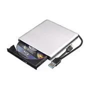 External Blu Ray Dvd Drive 3d, Usb 0 And Type-c Bluray Cd Dvd Reader Slim Optical Portable Blu-ray Drive Compatible With Macbo