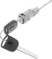 MAGICLULU 1 Set Ignition Switch Lock Cylinder with Key for Civic Durable Auto Key Cylinder Sturdy Construction Easy Fit Replacement