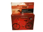 NIB Cosmic Brightz LED Bicycle Frame Accessory Light, 40 Micro Lights Red