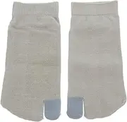 [Ipetboom] 1Pair Short Split Toe Socks for Women Breathable Quick Drying Toe Toppers Comfortable Fit for Everyday Wear Stylish Design Present for Friends