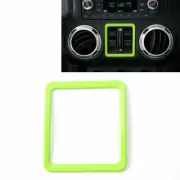 Green central control window switch cover trim For Jeep Wrangler JK JKU 2011+ (for: Jeep)