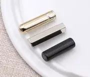2x Metal Drawstring Stopper Part Cord Toggles Ends Crafts For Hoodie Clothes Bag