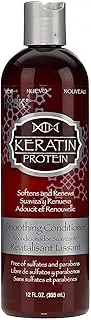 Hask Conditioner Keratin Protein Smoothing 12 Ounce (354ml) (2 Pack)
