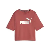 在飛比找PChome24h購物優惠-【PUMA官方旗艦】基本系列ESS短版短袖T恤 女性 586