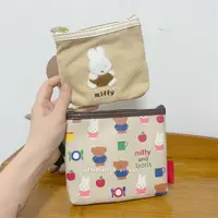 在飛比找蝦皮購物優惠-日本米菲兔熊可愛紙巾袋衛生巾收納袋卡片日常便攜化妝收納袋