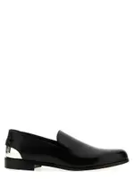 [Mcqueen] Mcqueen-Leather Mocassini Nero-Uomo 40 Black