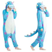 Sully Mike Monsters Inc Kigurumi Costume Party Book Week Fancy Dress Halloween