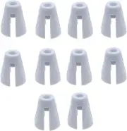 10Pcs White Plastic Coil Claw Thread Spool Cone Holder DIY Craft Overlocker
