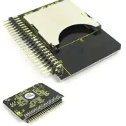 SD SDHC SDXC MMC Memory Card to IDE 2.5" 44Pin Male Adapter Converter