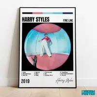 在飛比找蝦皮購物優惠-海報樂隊 Harry Styles 框架塊尺寸 12R 30