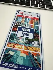 Podium-Press-2024 DNC Credentials Night 4-Thurs