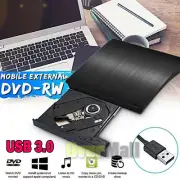 External USB 3.0 Reader 3D Movie Player CD DVD RW Drive Burner Writer Driver US