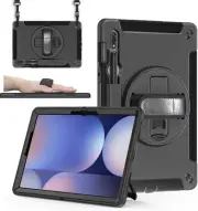 Junfire Protective Case for Galaxy Tab S10 Plus/S9 Plus, Black