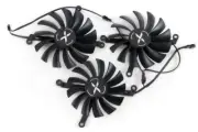 Full Set GPU Fans 95mm RX XFX 6800 6800 XT SWFT319 CF1015U12D | US Seller, Fa...