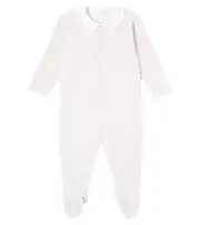 [Bonpoint] Bonpoint Baby Tilouan cotton-blend velvet onesie M 6 beige