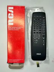 RCA 201168 Remote Control with Dual VCR 1 + 2 Buttons, Black for VR330 - VTG OEM