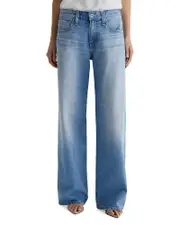 Ag Adria Low Rise Wide Leg Jeans in Siren