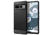SPIGEN Google Pixel 7 Pro Case, Genuine SPIGEN Ultra Rugged Armor Resilient Soft Cover for Google - Black