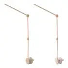 Bed Bell Bracket Rotatable Cot Mobile Holder for Bedroom Home Infant Crib