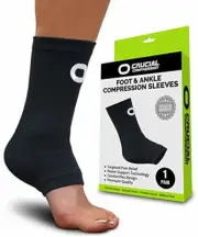 Foot & Ankle Compression Sock for Foot Pain (Men 7-10 - Women 8 - 11)