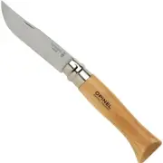 Opinel No 9 Stainless Steel Folding Knife 9cm Large Pocket Multipurpose Knife