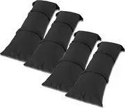 4 Pcs Sand Bags, Fillable Sand Bags with Straps, Weighted Bags for Flooding Outdoor Garden Umbrella Stand