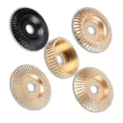 Angle Grinder Wood Carving Disc Set 5 Pack for 4" or 4 1/2" Grinder,...