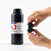 Siraya Tech Tenacious Flex Black 3D Printer Resin - Soft, Rubber-Like 3D Prin...
