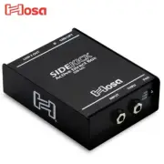 Hosa DIB-445 SideKick Active DI Direct Box 1/4" TS to 1/4" TRS and XLR Male