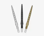Target Swiss Storm Diamond Dart Point Darts Points Black Silver Gold 26mm 30mm 35mm