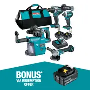 Makita Brushless 4 Piece Combo Kit DLX4148TX1