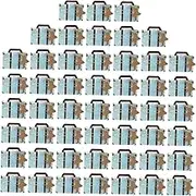 OFFSCH 50Sets Luggage Shaped Candy Boxes Retro Wedding Treat Holders Boxes for Parties Multi Functional Sweets Storage for Weddings Birthdays