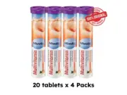 Mivolis Multivitamin effervescent tablets 4 Packs x 20 pcs