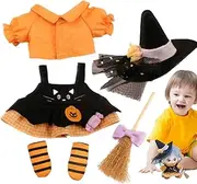 Doll Casual Outfit,Trendy Cloak for Figure Doll - Figure Doll Dress, Decorative Breathable Cotton Doll Coat for Collection Display, Photo Props