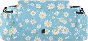 miaozhen Simple Blue Daisy diaper bag stroller organizer diaper caddy stroller carry organizador para carreola accesorios para carro